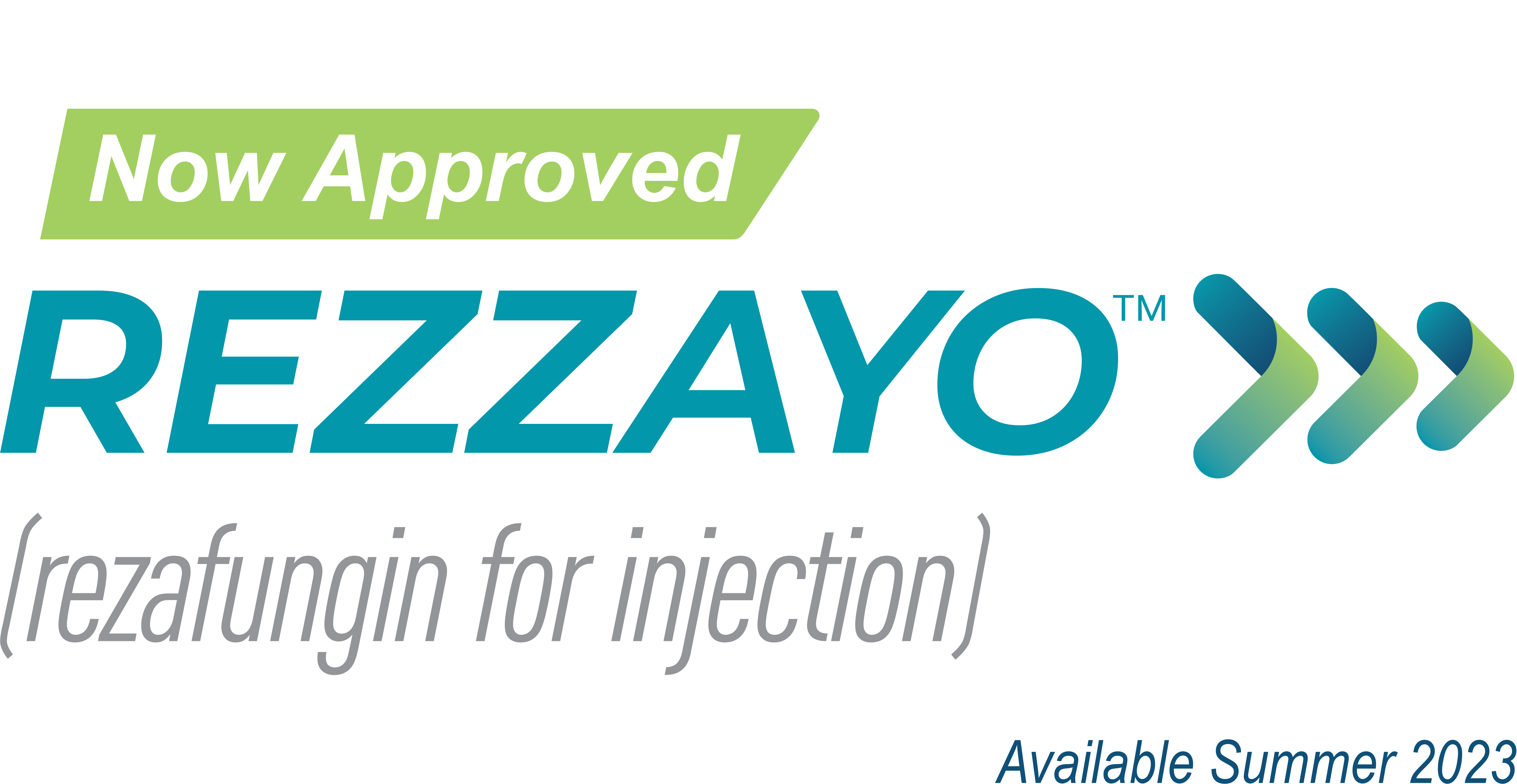 REZZAYO™ (rezafungin for injection) logo