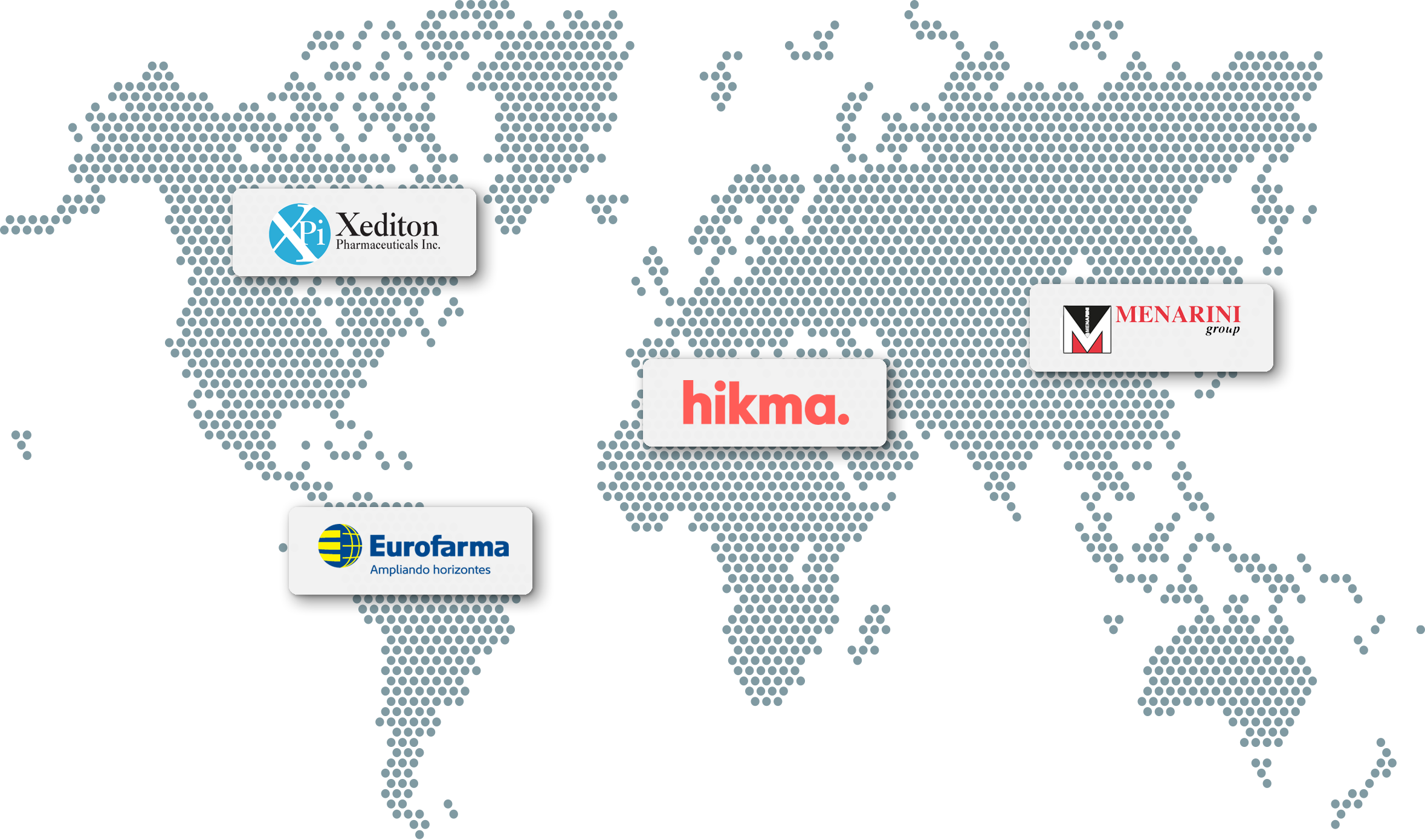 Melinta Therapeutics OUS/Ex-US Partners Map